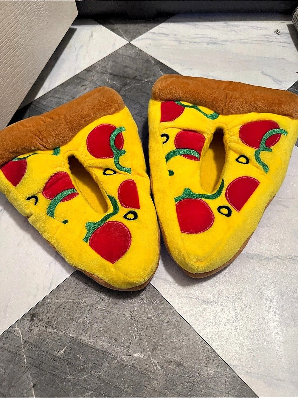 Kids Pizza Slippers